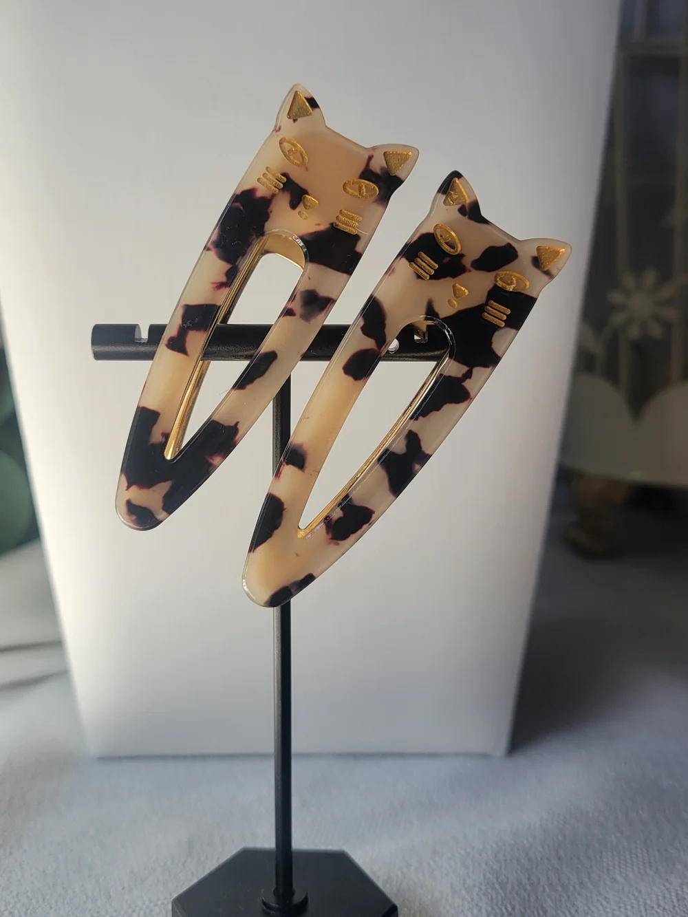 Tortoiseshell Cat Hair Clips